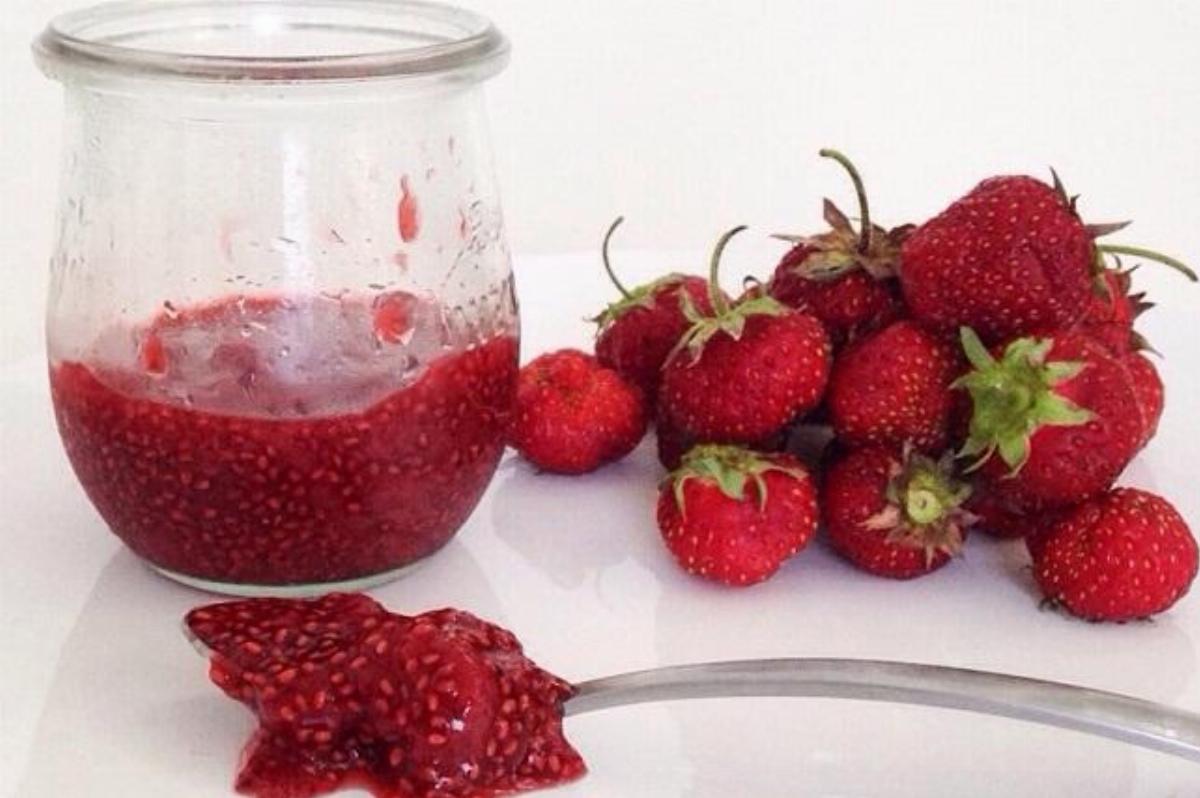 Chia Seed Strawberry Jam Recipe