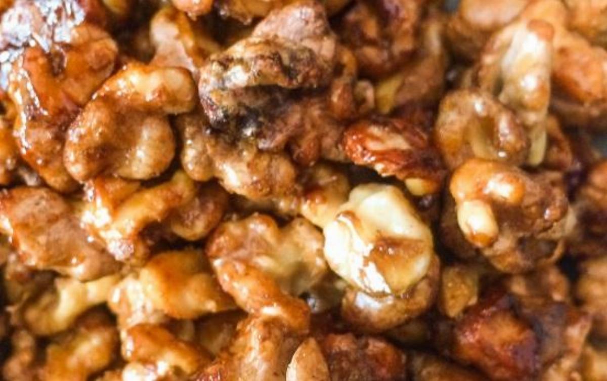Thyme Roasted Walnuts Recipe