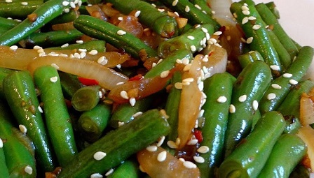 Green Beans Sesame Salad Recipe