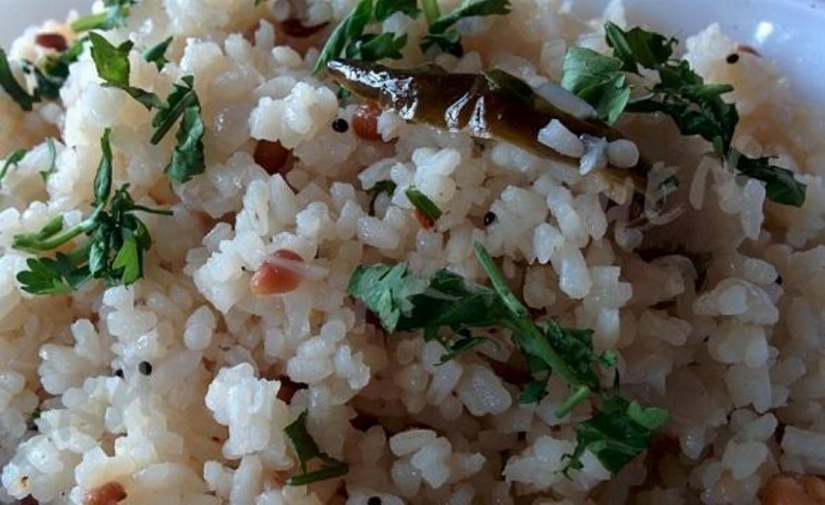 Coconut Flavored Rice Upma Recipe